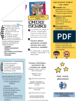 Triptico Informativo Libros de Texto