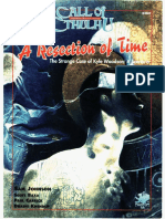 Call of Cthulhu RPG (1990s) - A Resection of Time (2364)