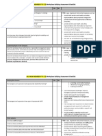 Workplace Bullying Assessment Checklist