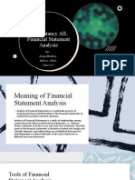 Financial Statement Analysis