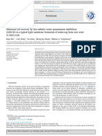 Enhanced Oil Recovery by Low-Salinity Water Spontaneous Imbibition