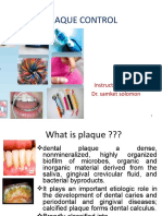 Updates in Dental Plaque Control Measures