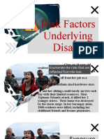 Lesson 2 Risk Factors Underlying Disasters