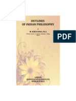 Outlines of Indian Philosophy