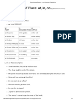 Prepositions of Place - At, In, On - Grammar - EnglishClub