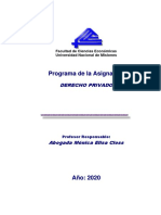 Programa DEPUN 2020