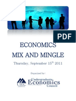 Economics Mix and Mingle Booklet