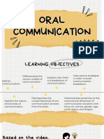 Intro Oral Communication