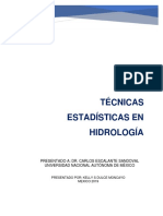 Desarrollo de Técnicas Estadísticas en Hidrología