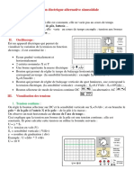 Le Courant Electrique Alternatif Sinusoidal Resume de Cours 1