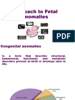 Approach To Fetal Anomalies