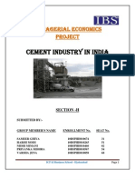 Cement Industry Analysis