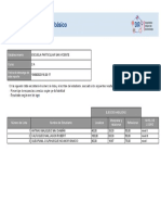 Escuela Particular San Vicente 2 A 10/08/2023 16:26:17: Establecimiento Curso Fecha de Descarga de Este Reporte