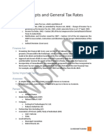 Chapter 1 - Basic Concepts and General Tax Rates