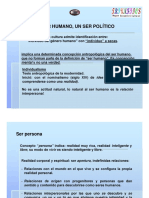 El Ser Humano Como Ser Político. Diapositivas