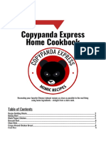 Copypanda Express Cookbook