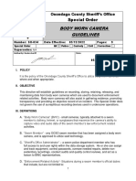 SO-034 Body Warn Camera Guidelines