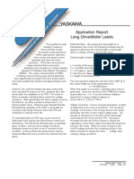 Application Report Long Drive/Motor Leads: Yaskawa Electric America, Inc. AR - AFD.05 10/1/06 Page 1 of 4