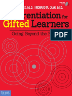 Cash, Richard M - Heacox, Diane - Differentiation For Gifted Learners Going Beyond The Basics-Free Spirit Publishing (2014)