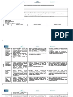 1º CICLO - Calendarización DE SABERES - NATURALES