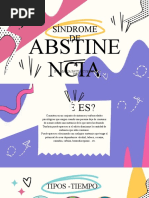 Sindrome de Abstinencia