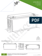 Batery Ultracell UCG150-12