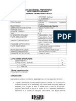 Acta Audiencia Preparatoria