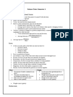 Y10 Science Notes Semester 1