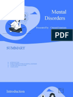 Mental Disorders