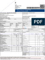 FRM Policy Schedule Motor Colour