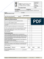 OSHE-F-08, Excavation Permit