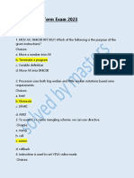 cs401p Final Term Current Paper 2023