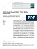 Synergies and Trade Offs of Climate Smart Agriculture CSA P - 2023 - Regional