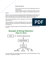 StringTokenizer in Java