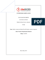 Modulo de Direito Fiscal e Aduaneiro