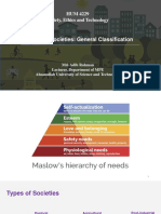 Chapter 1 - Types of Societies - General Classification - Slide