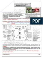 Reproduction Sexuée Et L'information Génétique