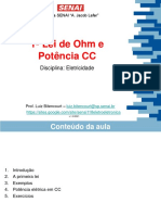 Aula 09 Primeira Lei de Ohm e Potencia