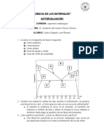 "Ciencia de Los Materiales" Autoevaluación