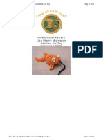 Page 1 of 3 Free Crochet Pattern: Microspun Goldfish Cat Toy