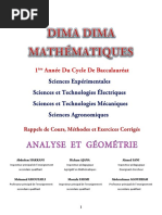 Extrait Livre Dima Dima 1ere Bac SC - Exp