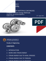 Chapter 3 - Strain Energy Methods