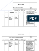 Risk Assessment For Installation of LV Power Cables and Wires