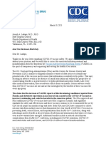 CDC Fda Letter To FL Dept of Health 03.10.2023