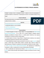 POP 02 - Controle Integrado de Vetores e Pragas Urbanas