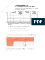 Taller de Tablas de Frecuencias Con Datos No Agrupados