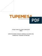 TMC Especificaciones