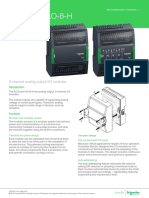 DS. Module IO AO-8 and AO-8-H