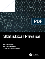 Sator N Pavloff N Couedel L Statistical Physics