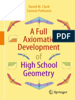 Clark David M Pathania Samrat A Full Axiomatic Development o